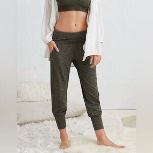 Aerie| Olive Green Plush Jogger